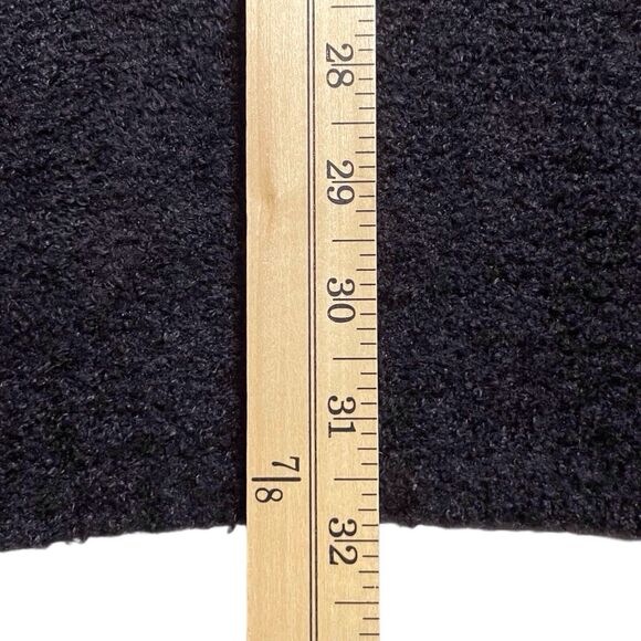 Barefoot Dreams CozyChic Lite Island Wrap Cardigan Size Plus 1X Black EUC - Picture 15 of 16